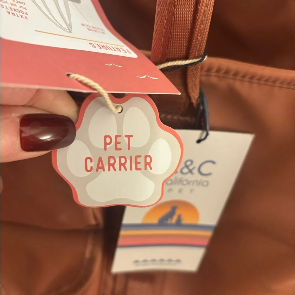 C&C California Soft Pink Small Pet Carrier